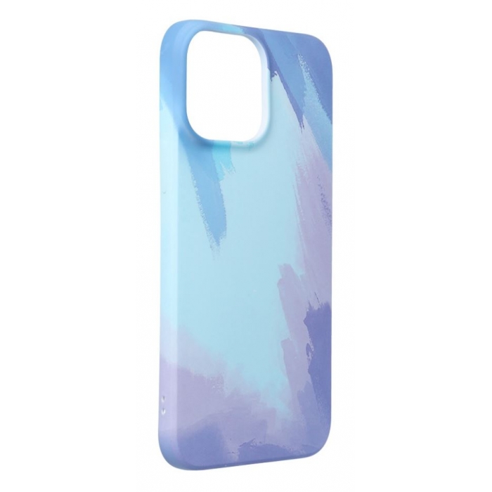 Capa Iphone 13 Pro Max POP CASE Style Silicone Azul V2