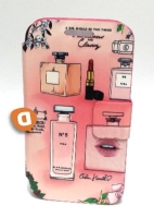 Capa Protetora  Flip Book Fashion Perfume  Samsung S7560 Trend, S7562 S Duos