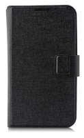 Capa Protetora Flip Book Universal Smatphone 4.5  Preta em Blister Fuzzion