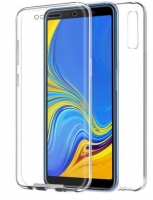 Capa Samsung Galaxy A7 2018 (Samsung A750)  360 Full Cover Magnetica + Tpu  Transparente