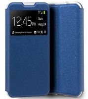 Capa Xiaomi Redmi 9A Flip Book com Janela Azul