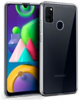 Capa Samsung Galaxy M21 (Samsung M215) Silicone 1mm Transparente