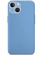 Capa Iphone 13 Pro Silicone SOFT LITE com Protetor de Camara Azul