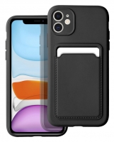 Capa Iphone 11 CARD Case Silicone Preto