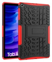 Capa Samsung Galaxy Tab A7 (Samsung T500, Samsung T505) Armor Hard Case Preto / Vermelho