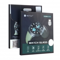 Pelicula Apple Watch Serie 8, Serie 9 45mm Flexivel Hybird FullFace 3D Preto