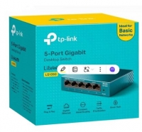 Switch TP-Link LS105G Litewave de 5 Portas Gigabit 10/100/1000Mbps
