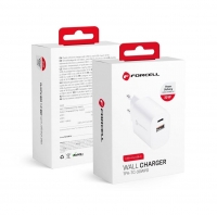 Carregador F-ENERGY TFK-TC-30WPD USB-C + USB-A 3A 30W PD QC4.0 Branco