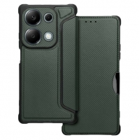 Capa Xiaomi Redmi Note 13 Pro 4G, Poco M6 Pro 4G RAZOR Flip Book Verde