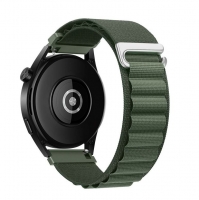 Bracelete Samsung Watch 20mm FORCELL F-DESIGN FS05 Nylon Verde