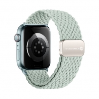 Bracelete Apple Watch 42mm/44mm/45mm/49mm FORCELL FA02 Magnetica Nylon Verde Menta