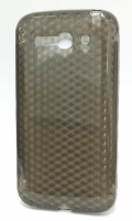 Capa em Silicone Alcatel Pop C9 PretaTransparente (OT7047)