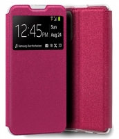 Capa Samsung Galaxy A52 / Galaxy A52 5G (Samsung A525, A526) Flip Book com Janela Rosa